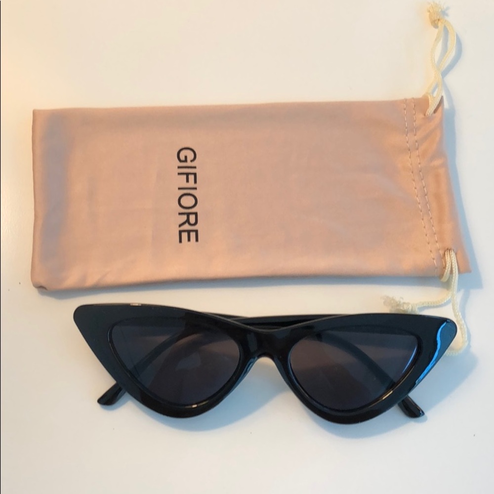 Black Cat Eye Gifiore sunglasses